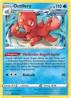 Octillery, Karte 37 aus Kampfstile