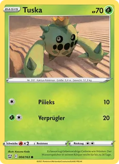 Tuska, Karte 4 aus Kampfstile