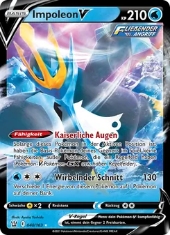 Impoleon V, Karte 40 aus Kampfstile