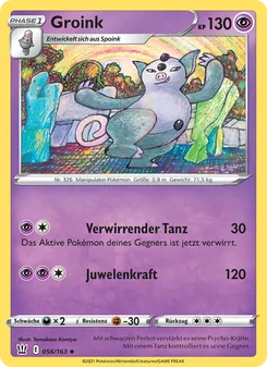 Groink, Karte 56 aus Kampfstile