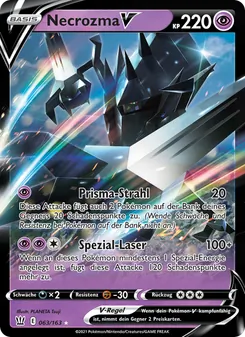 Necrozma V, Karte 63 aus Kampfstile