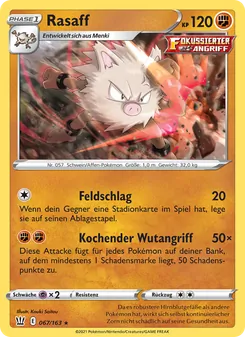 Rasaff, Karte 67 aus Kampfstile