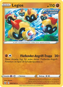 Legios, Karte 83 aus Kampfstile