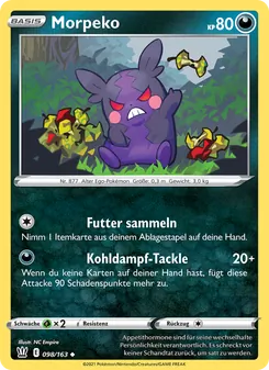 Morpeko, Karte 98 aus Kampfstile