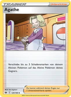Agathe, Karte 129 aus Schaurige Herrschaft