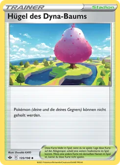 Hügel des Dyna-Baums, Karte 135 aus Schaurige Herrschaft