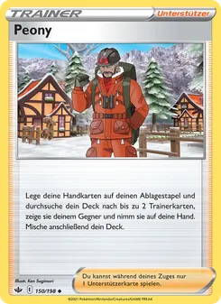 Peony, Karte 150 aus Schaurige Herrschaft