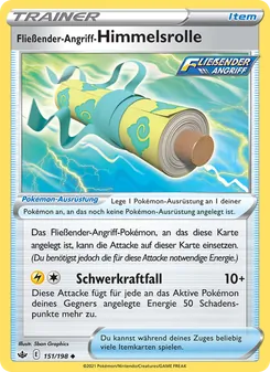 Fließender-Angriff-Himmelsrolle, Karte 151 aus Schaurige Herrschaft