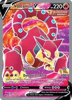 Volcanion V, Karte 162 aus Schaurige Herrschaft