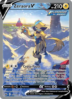 Zeraora V, Karte 166 aus Schaurige Herrschaft