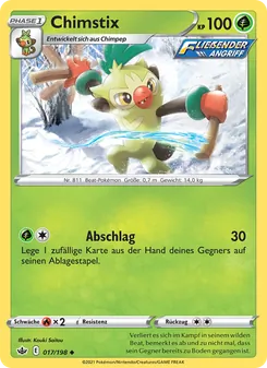 Chimstix, Karte 17 aus Schaurige Herrschaft