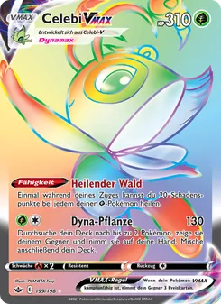 Celebi VMAX, Karte 199 aus Schaurige Herrschaft