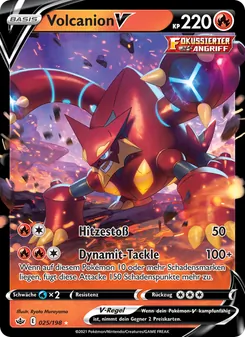Volcanion V, Karte 25 aus Schaurige Herrschaft