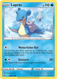Lapras, Karte 29 aus Schaurige Herrschaft