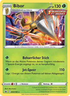Bibor, Karte 3 aus Schaurige Herrschaft