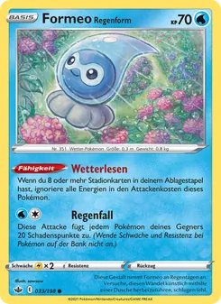 Formeo Regenform, Karte 33 aus Schaurige Herrschaft