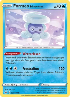 Formeo Schneeform, Karte 34 aus Schaurige Herrschaft