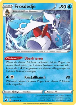Frosdedje, Karte 36 aus Schaurige Herrschaft