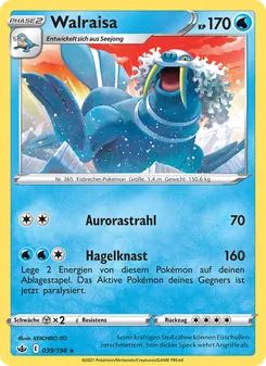 Walraisa, Karte 39 aus Schaurige Herrschaft