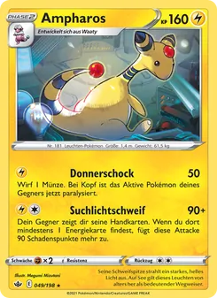 Ampharos, Karte 49 aus Schaurige Herrschaft