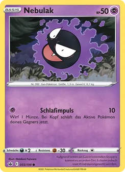 Nebulak, Karte 55 aus Schaurige Herrschaft