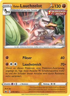 Galar-Lauchzelot, Karte 79 aus Schaurige Herrschaft