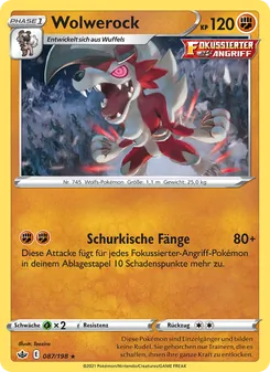 Wolwerock, Karte 87 aus Schaurige Herrschaft