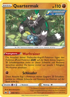 Quartermak, Karte 88 aus Schaurige Herrschaft