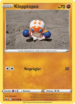 Klopptopus, Karte 91 aus Schaurige Herrschaft
