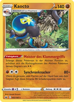 Kaocto, Karte 92 aus Schaurige Herrschaft