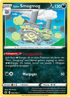 Galar-Smogmog, Karte 96 aus Schaurige Herrschaft