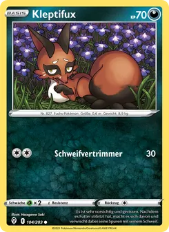 Kleptifux, Karte 104 aus Drachenwandel