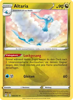 Altaria, Karte 106 aus Drachenwandel