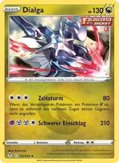 Dialga, Karte 112 aus Drachenwandel
