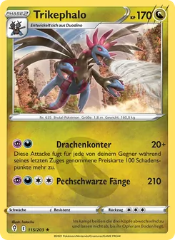 Trikephalo, Karte 115 aus Drachenwandel