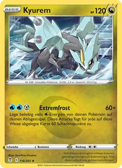 Kyurem, Karte 116 aus Drachenwandel