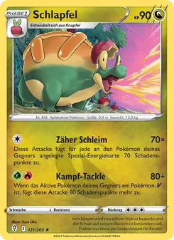 Schlapfel, Karte 121 aus Drachenwandel