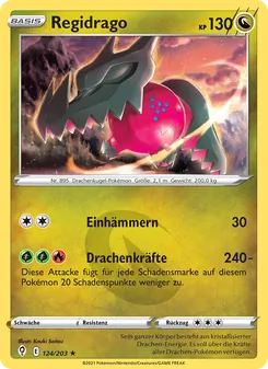 Regidrago, Karte 124 aus Drachenwandel