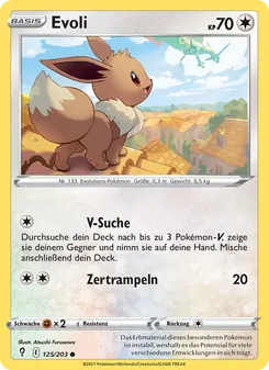 Evoli, Karte 125 aus Drachenwandel