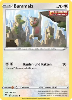 Bummelz, Karte 129 aus Drachenwandel
