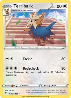 Terribark, Karte 134 aus Drachenwandel