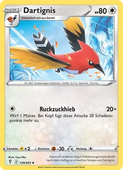 Dartignis, Karte 139 aus Drachenwandel