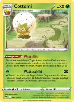 Cottomi, Karte 16 aus Drachenwandel