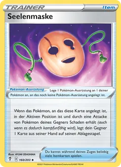 Seelenmaske, Karte 160 aus Drachenwandel