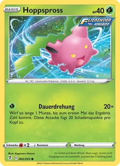 Hoppspross, Karte 2 aus Drachenwandel