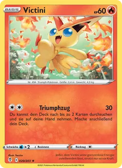 Victini, Karte 20 aus Drachenwandel