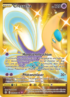 Cresselia, Karte 228 aus Drachenwandel