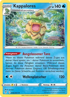 Kappalores, Karte 34 aus Drachenwandel