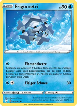 Frigometri, Karte 43 aus Drachenwandel