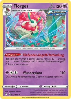 Florges, Karte 73 aus Drachenwandel